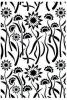 Flower stencil collection fcs-7 21x30