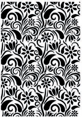 Flower stencil collection fcs-8 21x30 ― VIP Office HobbyART