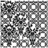 Grunge wall stencil midi gcsm-009 25x25