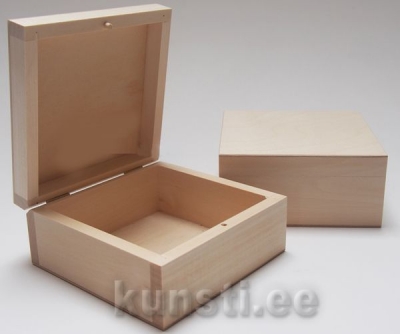 Wooden box 10 x 10 x 5cm ― VIP Office HobbyART