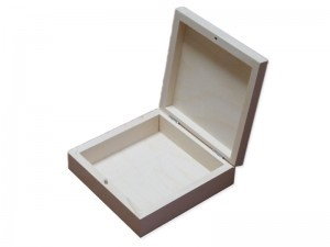Wooden box 14 x 14 x 4.5cm ― VIP Office HobbyART