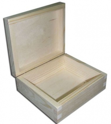 Wooden box 14.8 x 12.5 x 6.2cm ― VIP Office HobbyART