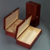 Деревянная подарочная коробка для вина 36 x 20.5 x 9.8 cm махагон