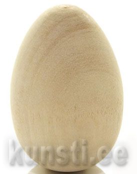 Деревянные заготовки яиц для росписи 6 cm ― VIP Office HobbyART