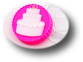 Форма для мыла "Свадебный торт 2" ― VIP Office HobbyART