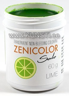 Прозрачные немигрирующие красители для мыльной основы ZENICOLOR SOLO Lime ― VIP Office HobbyART